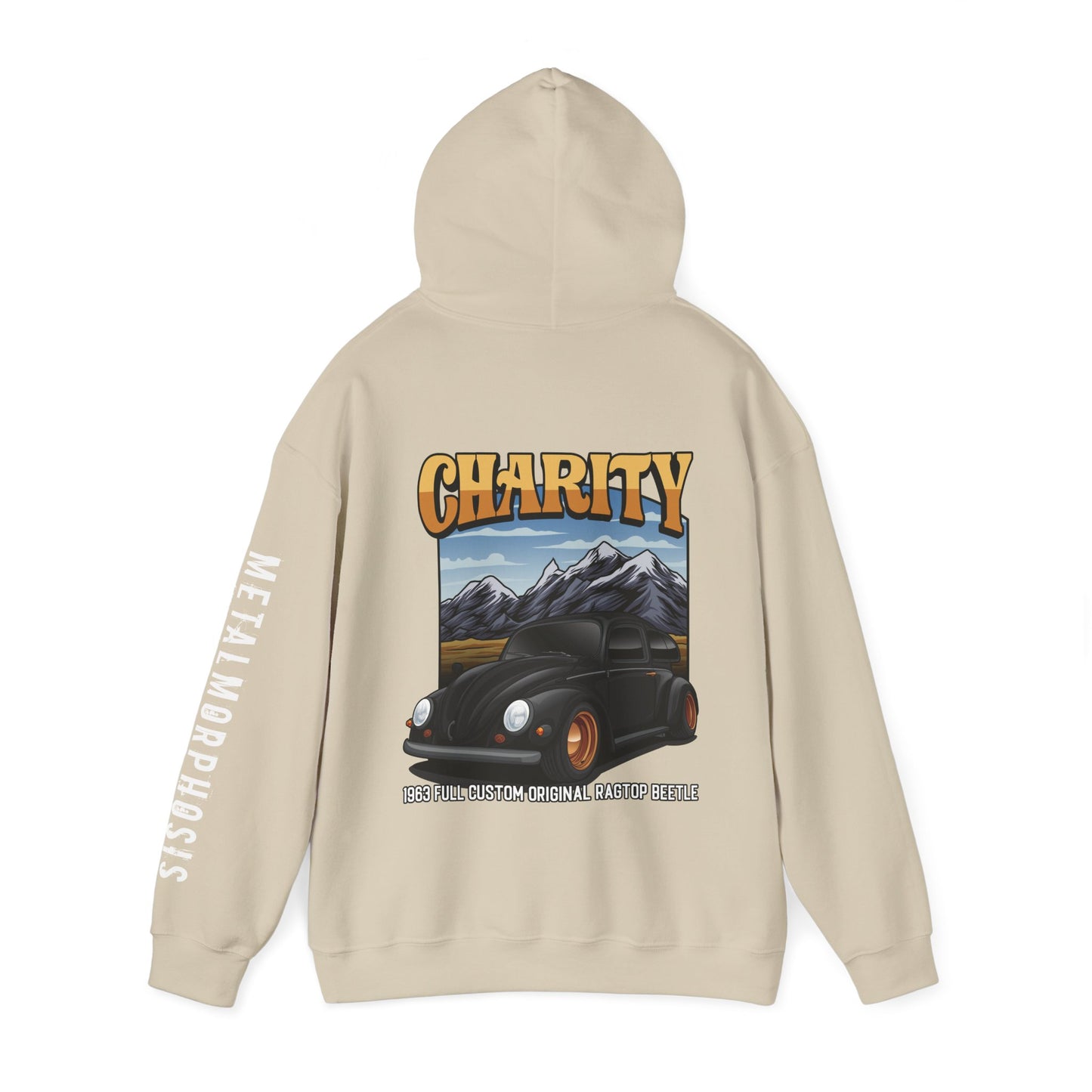 Charity 1963 Original Ragtop Beetle Hoodie