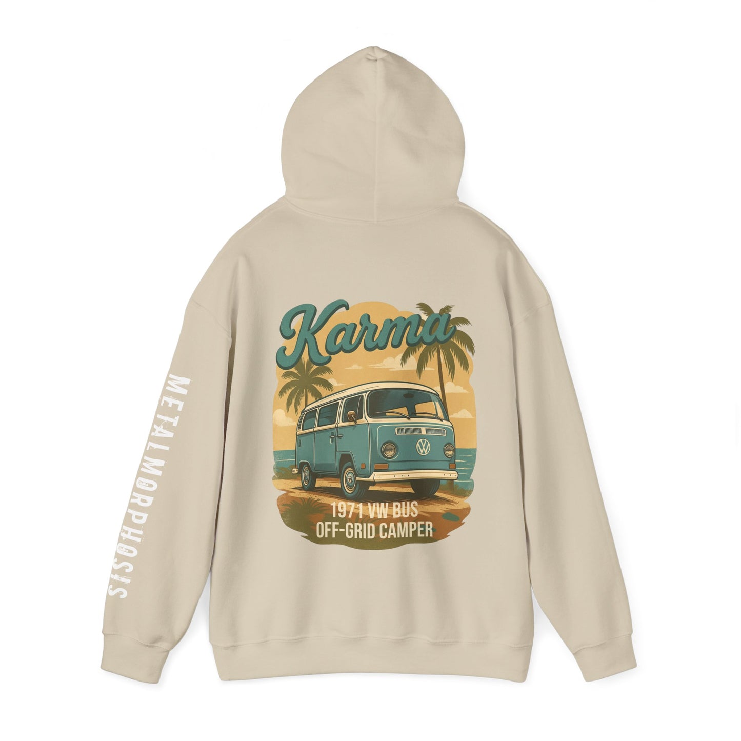 Karma 1971 VW Bus + Camping Package Hoodie
