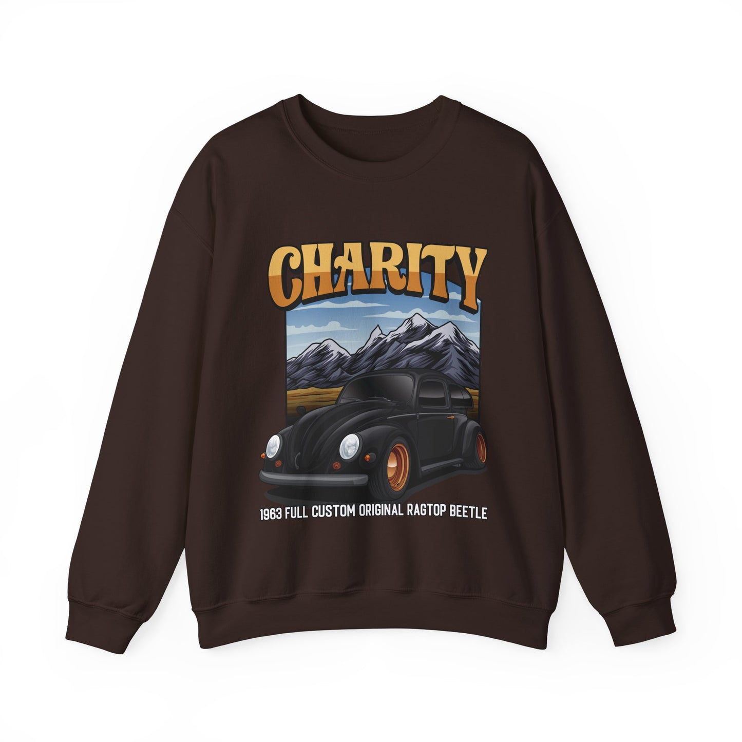 Charity 1963 Original Ragtop Beetle Sweatshirt