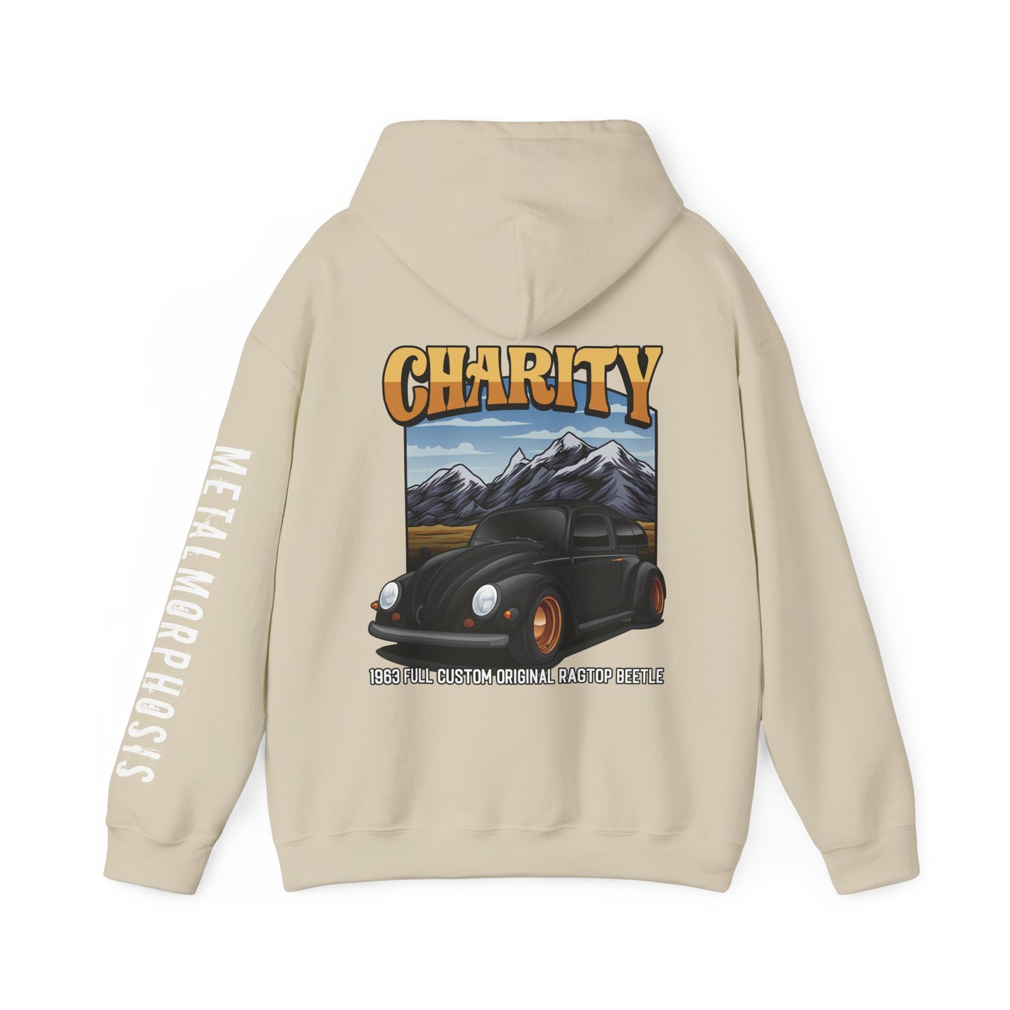 Charity 1963 Original Ragtop Beetle Hoodie