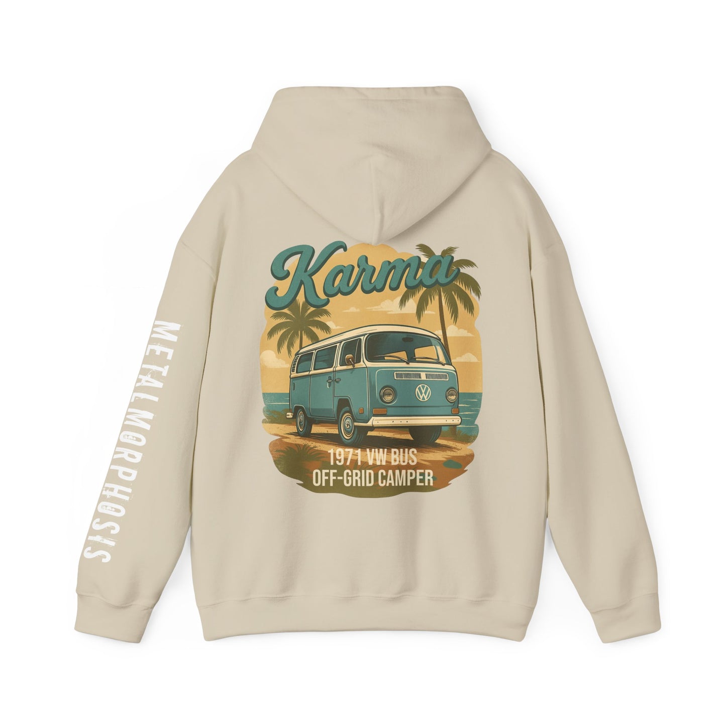 Karma 1971 VW Bus + Camping Package Hoodie