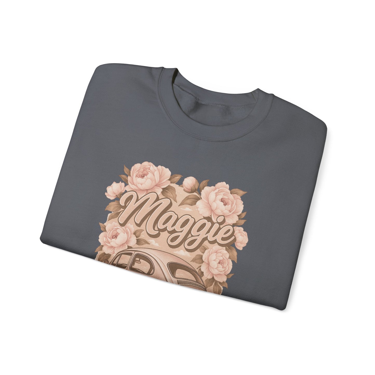Maggie 1966 Full Custom VW Beetle Sweatshirt