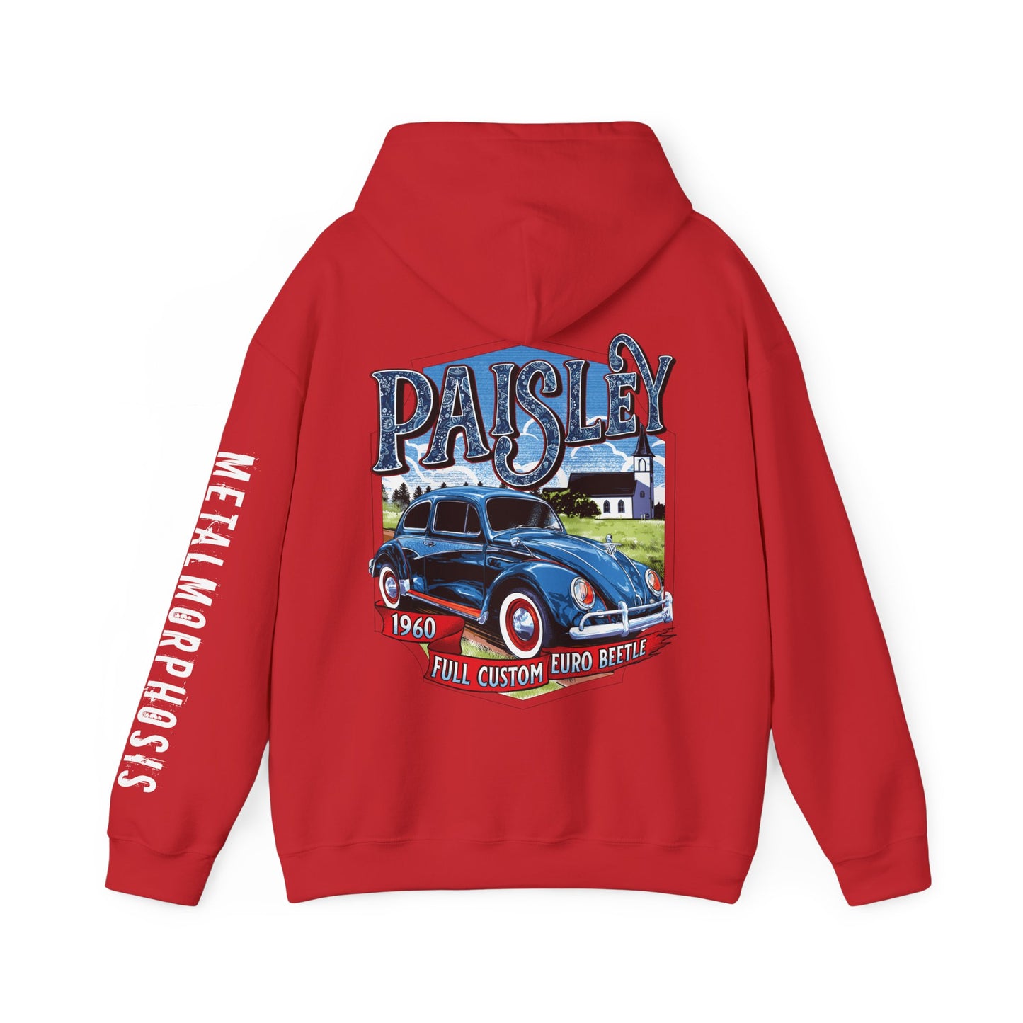 Paisley 1960 Euro Beetle Hoodie
