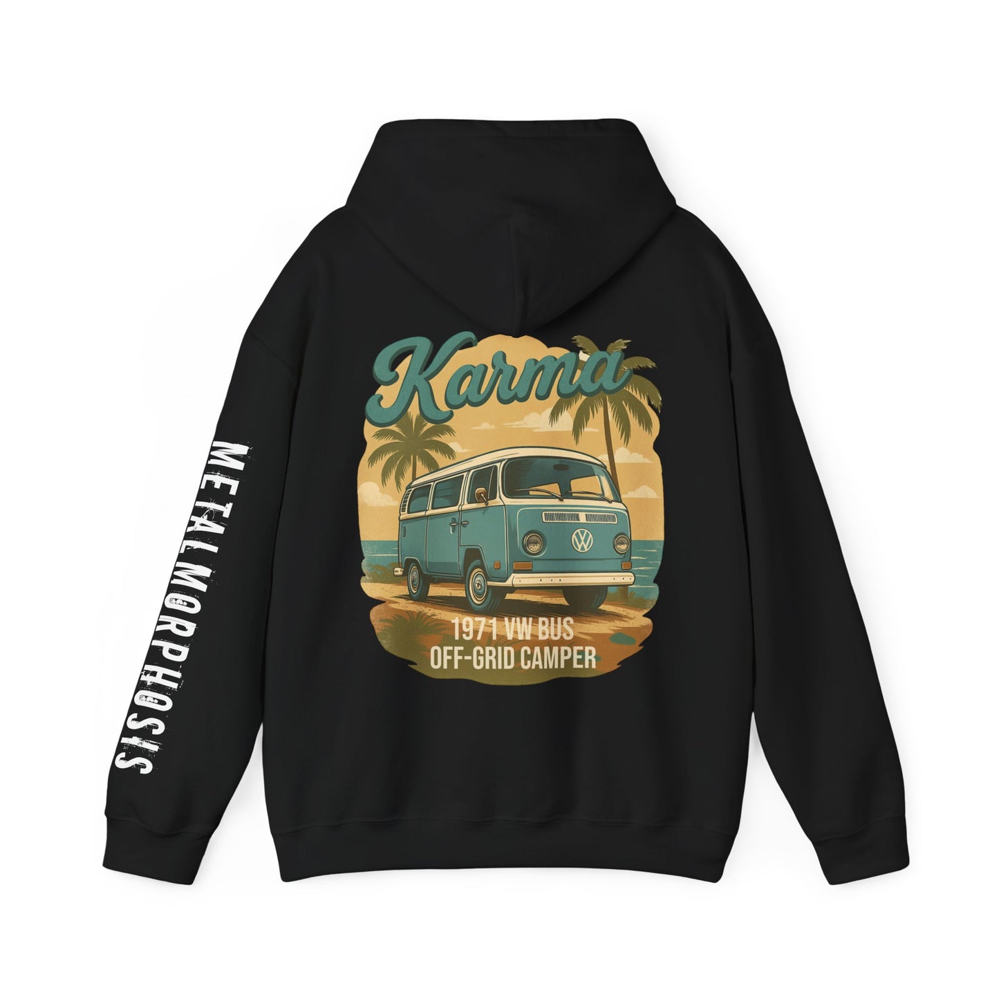 Karma 1971 VW Bus + Camping Package Hoodie