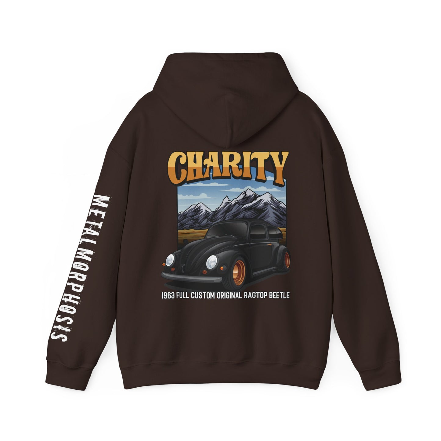 Charity 1963 Original Ragtop Beetle Hoodie