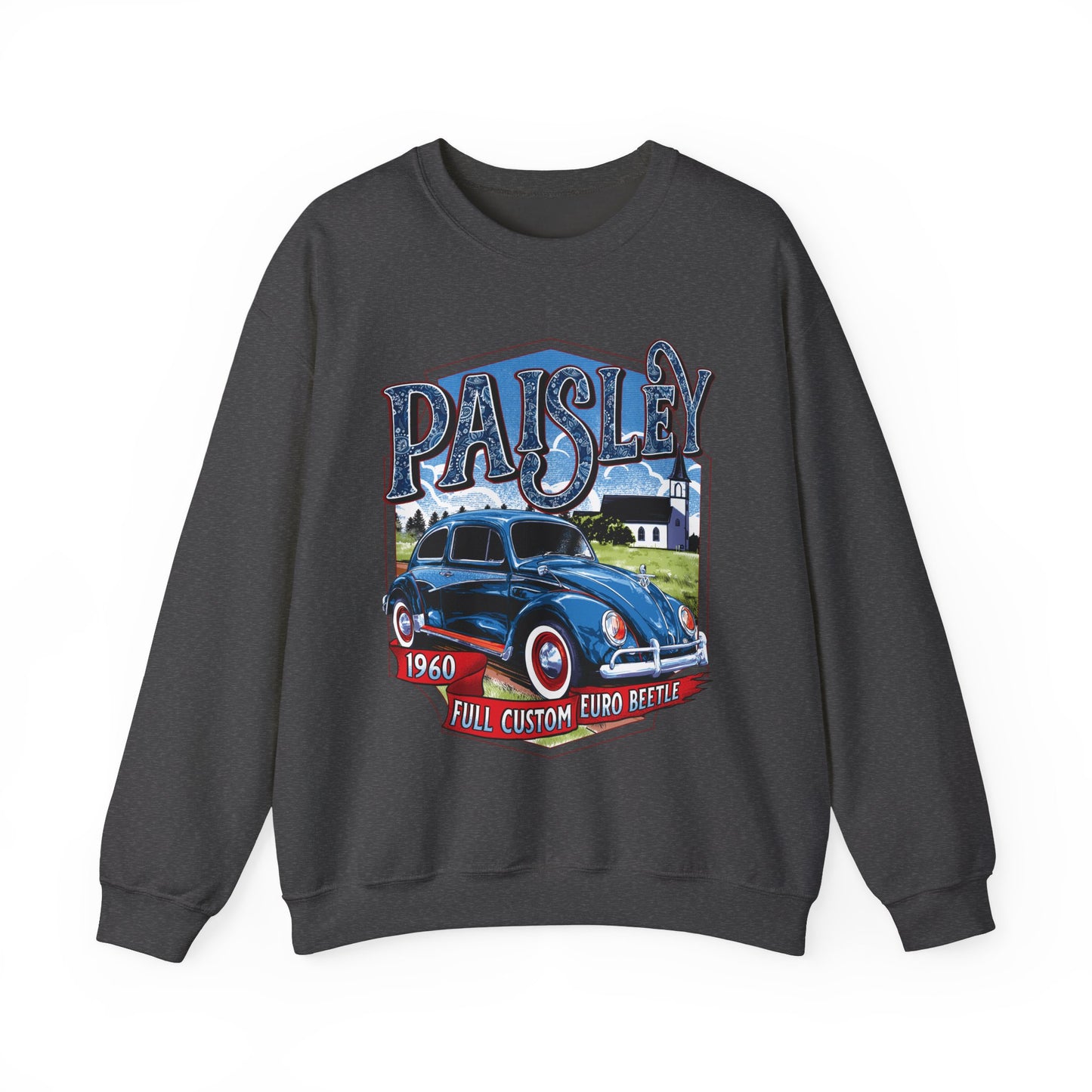 Paisley 1960 Euro Beetle Sweatshirt