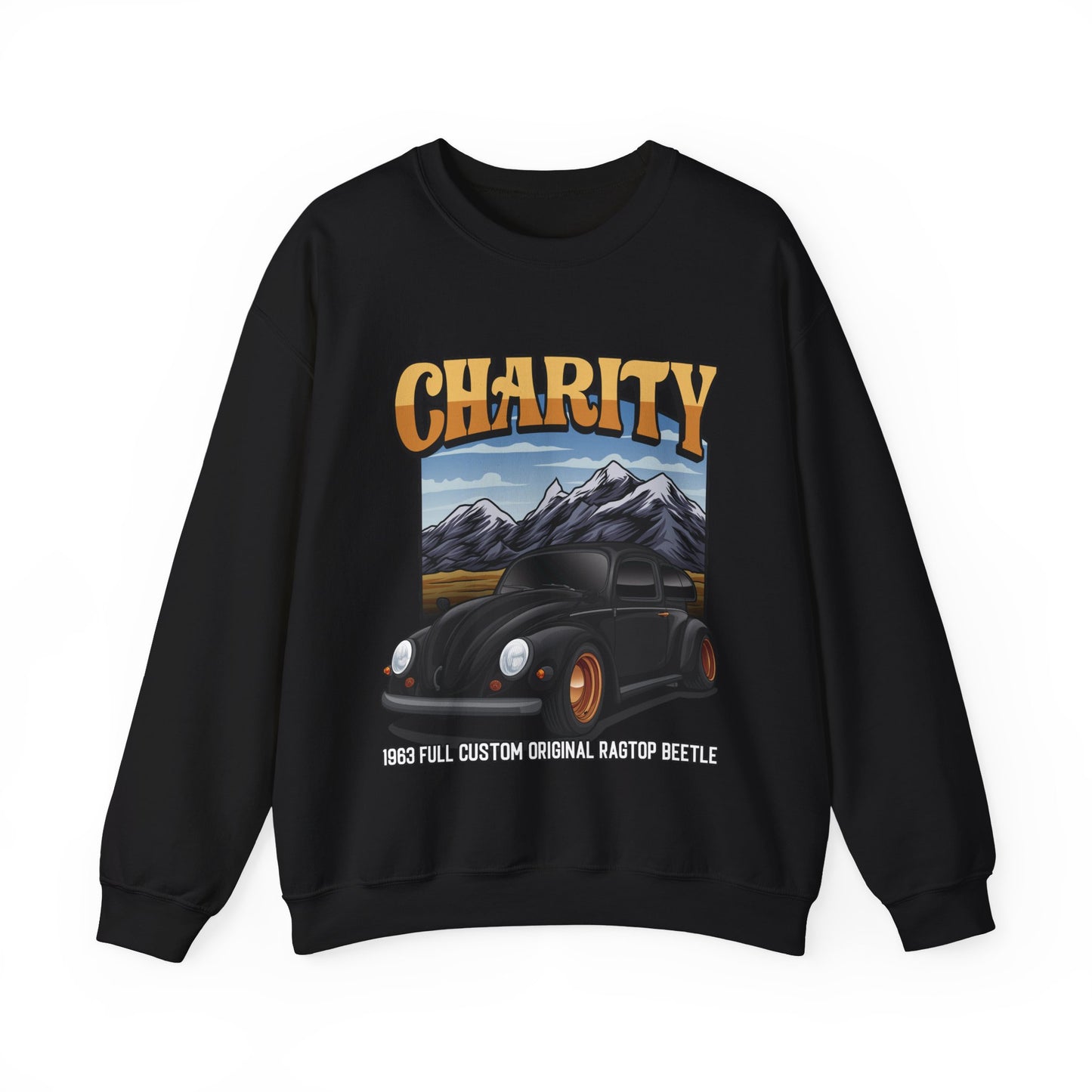 Charity 1963 Original Ragtop Beetle Sweatshirt