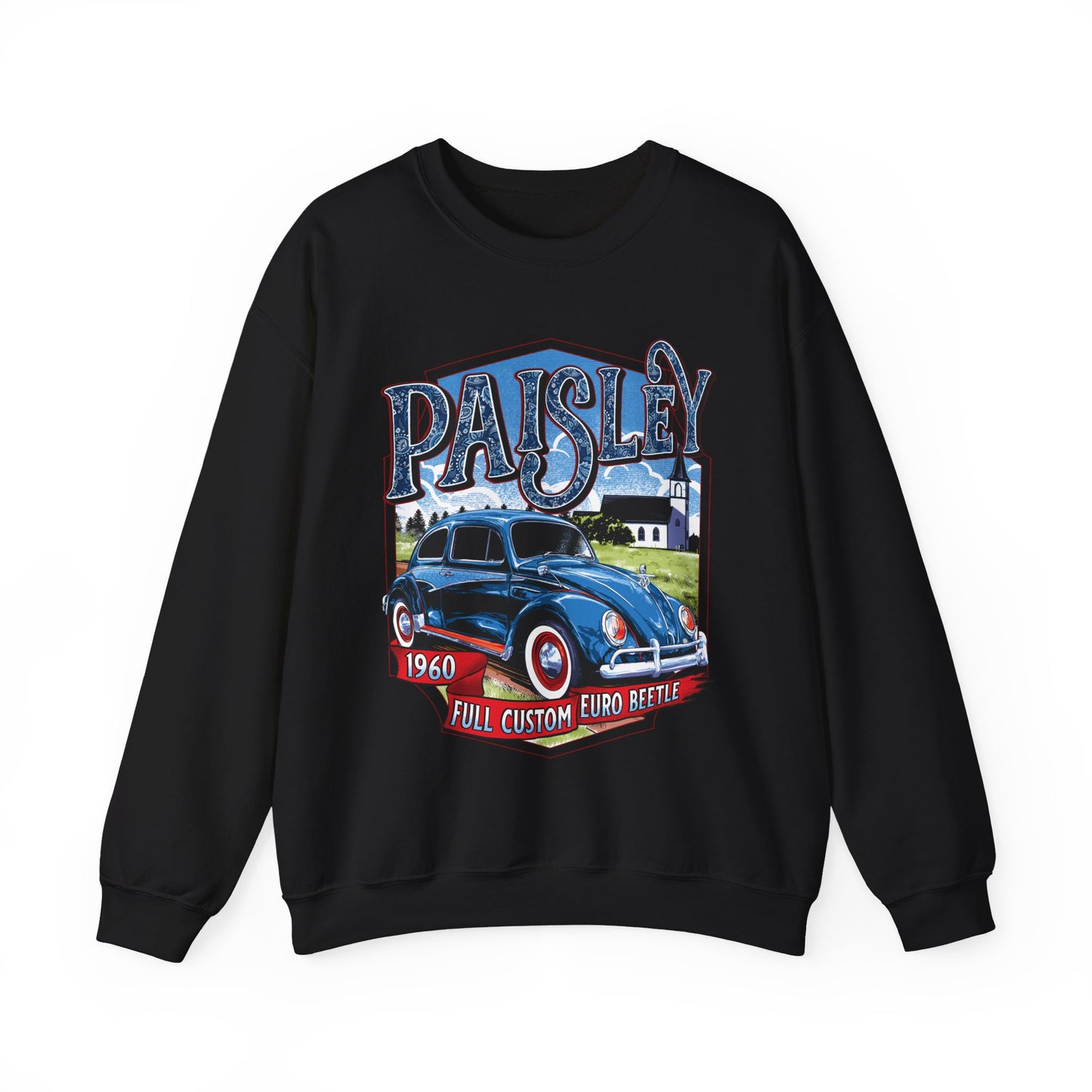 Paisley 1960 Euro Beetle Sweatshirt