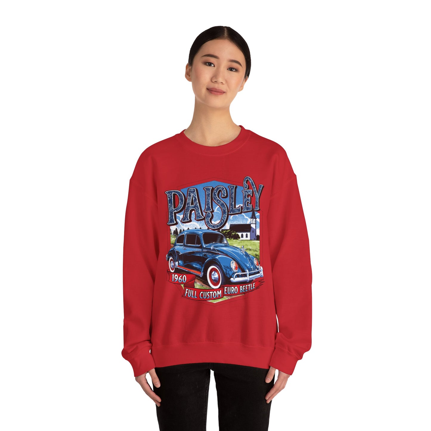 Paisley 1960 Euro Beetle Sweatshirt