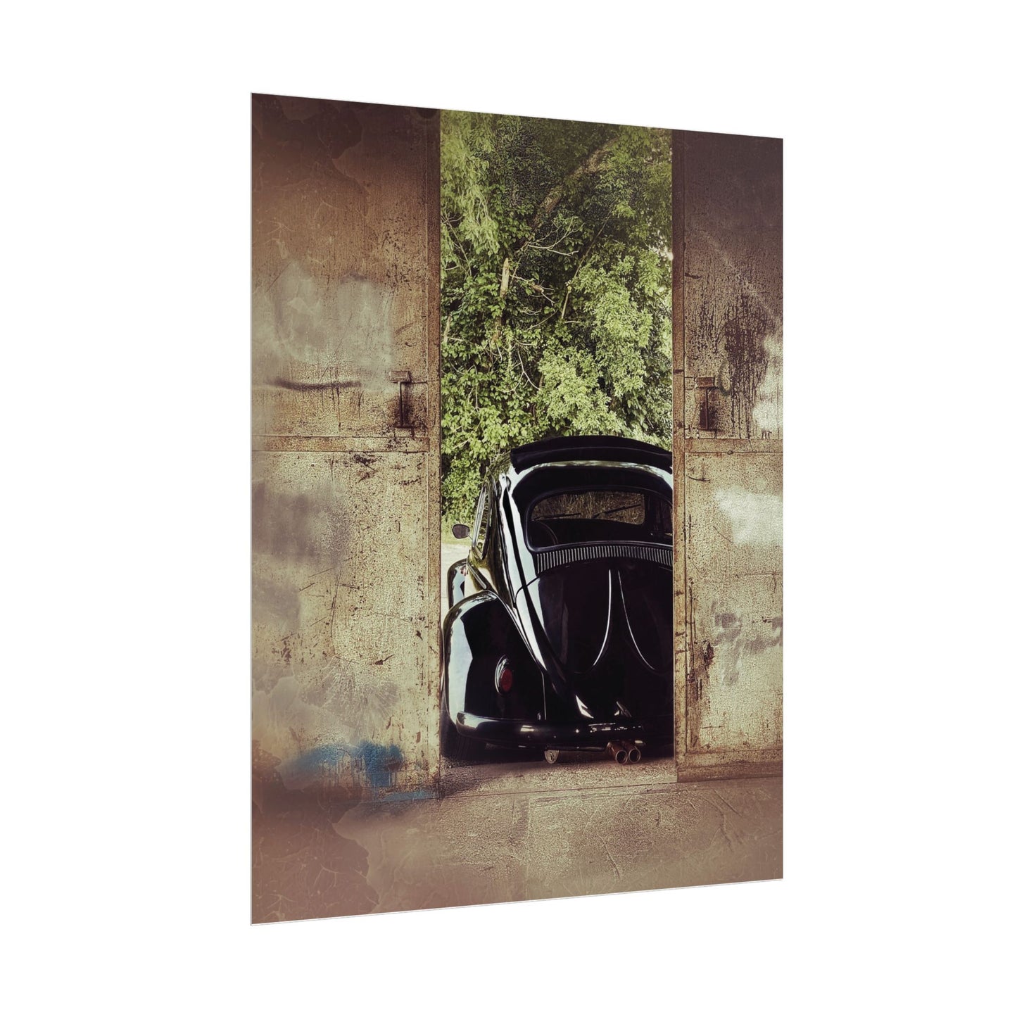 Charity 1963 Original Ragtop Beetle 16x20 Poster
