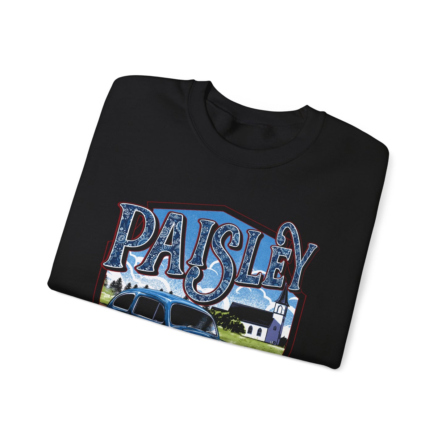 Paisley 1960 Euro Beetle Sweatshirt