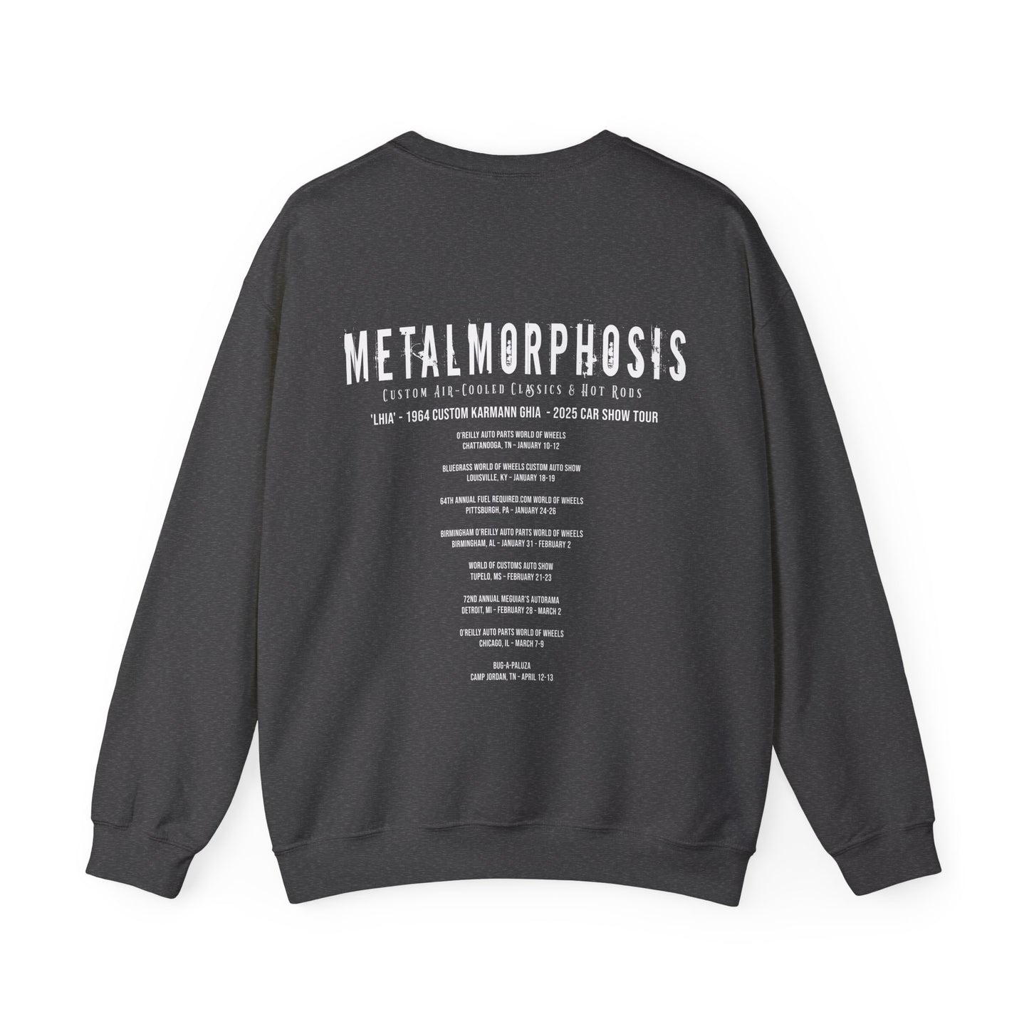 Limited Edition Lhia Tour Sweatshirt – Only 100 per Color Available!
