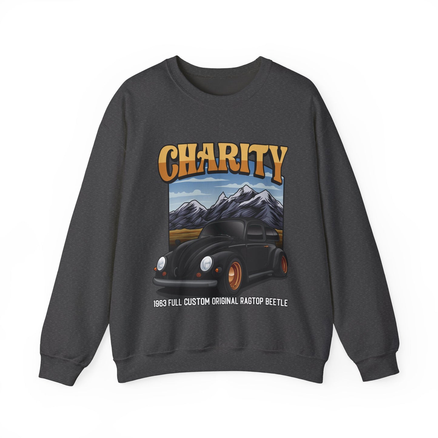 Charity 1963 Original Ragtop Beetle Sweatshirt