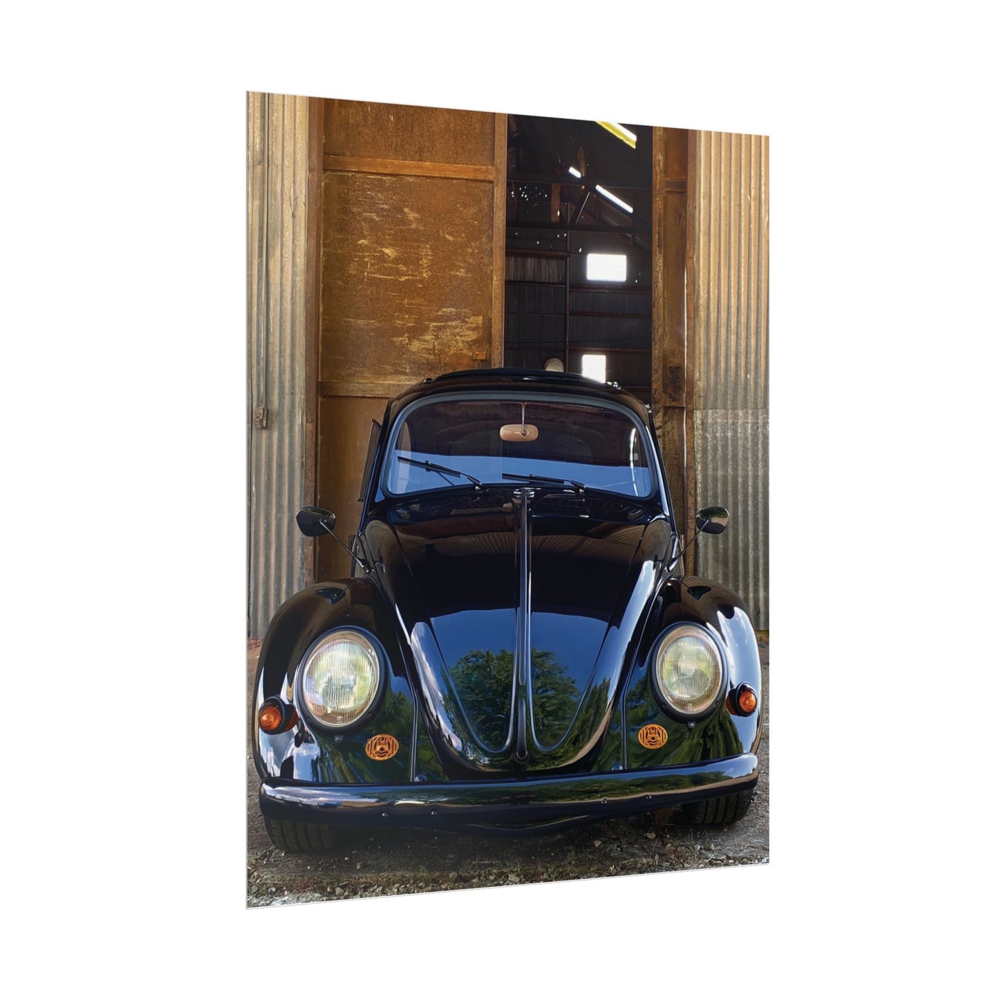 Charity 1963 Original Ragtop Beetle 16x20 Poster (Front View)