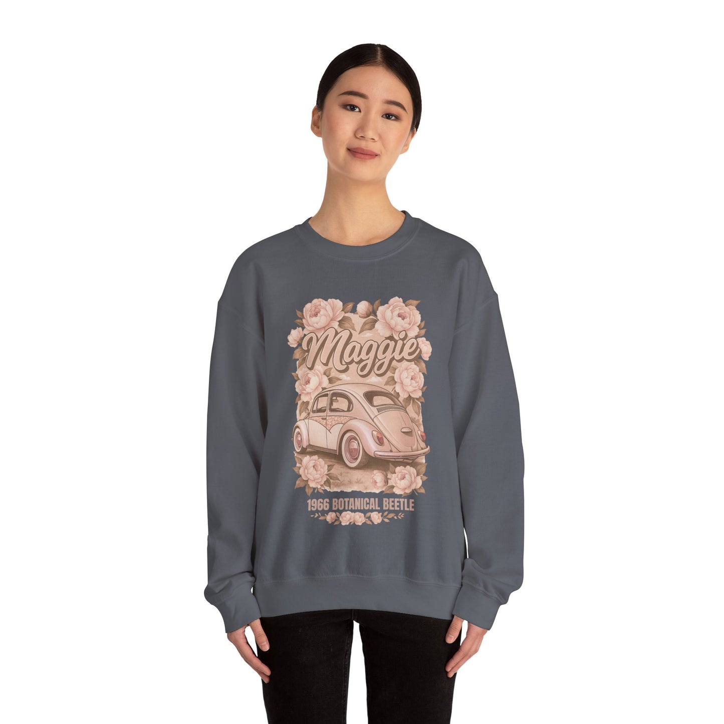 Maggie 1966 Full Custom VW Beetle Sweatshirt