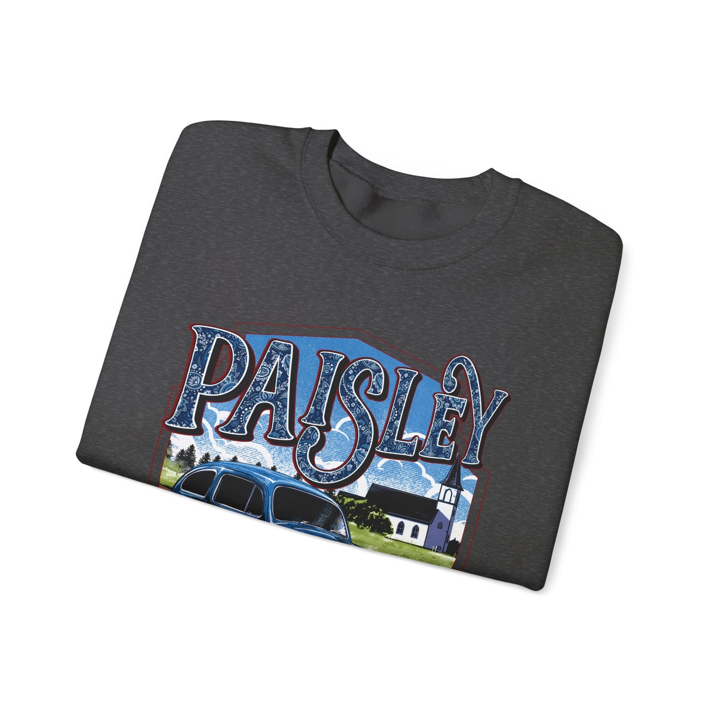 Paisley 1960 Euro Beetle Sweatshirt