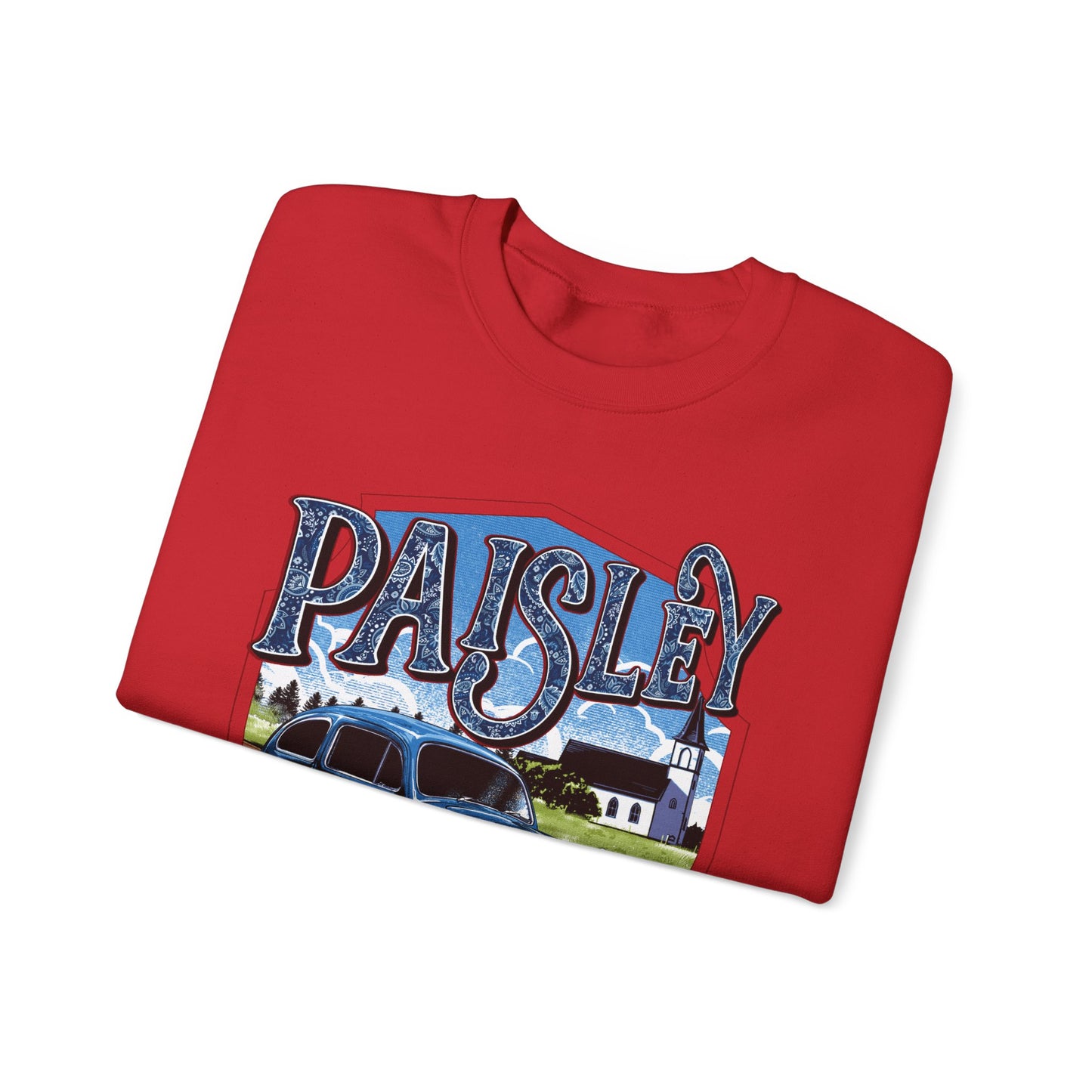 Paisley 1960 Euro Beetle Sweatshirt