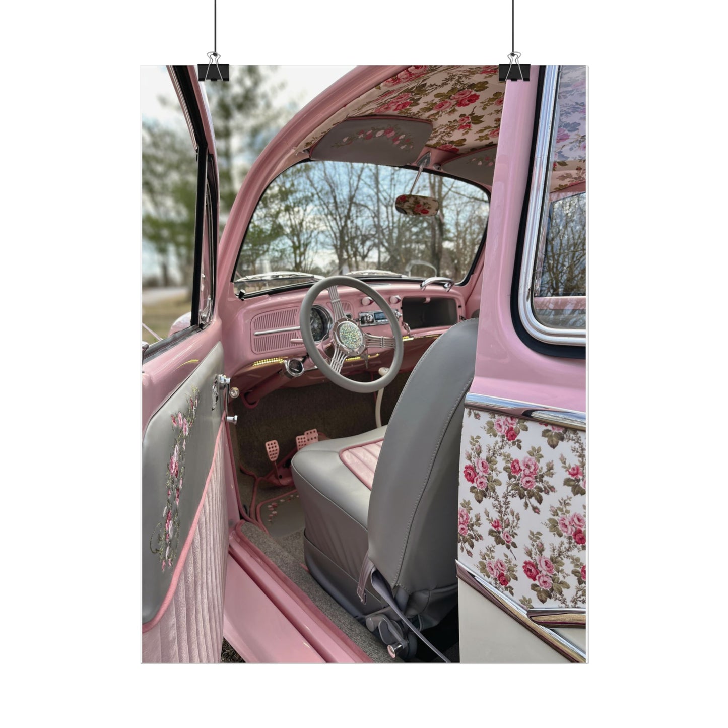 Rose Custom Interior Poster – Available in Two Sizes