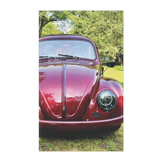 Atticus 1963 Original Ragtop Beetle Cotton Twill Tea Towel