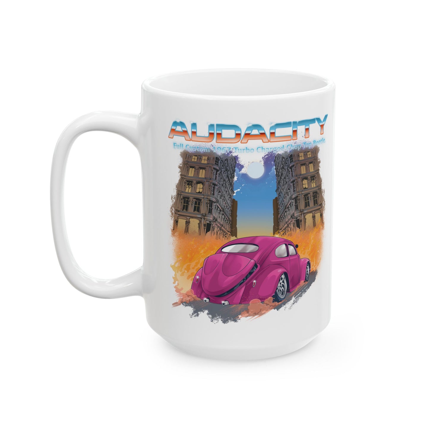 Audacity Ceramic Mug – Available in 11oz & 15oz