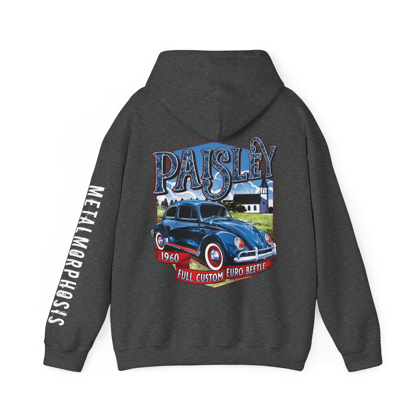 Paisley 1960 Euro Beetle Hoodie