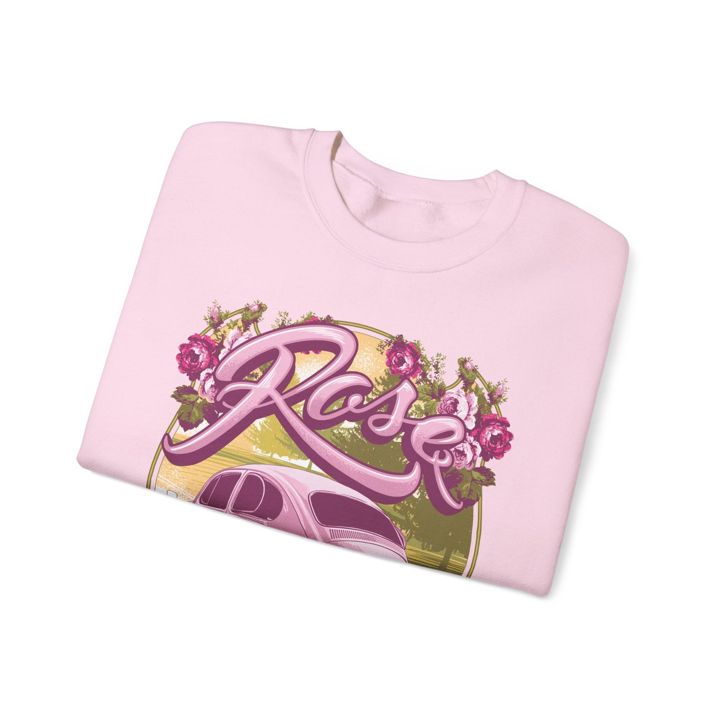 Rose 1967 Full Custom VW Beetle Sweatshirt