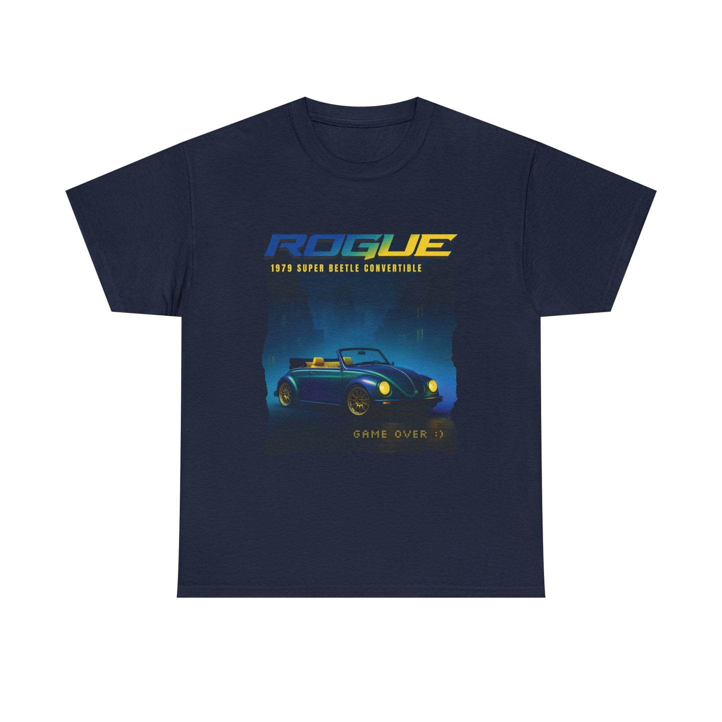 Rogue 1979 Super Beetle Convertible Unisex Heavy Cotton Tee