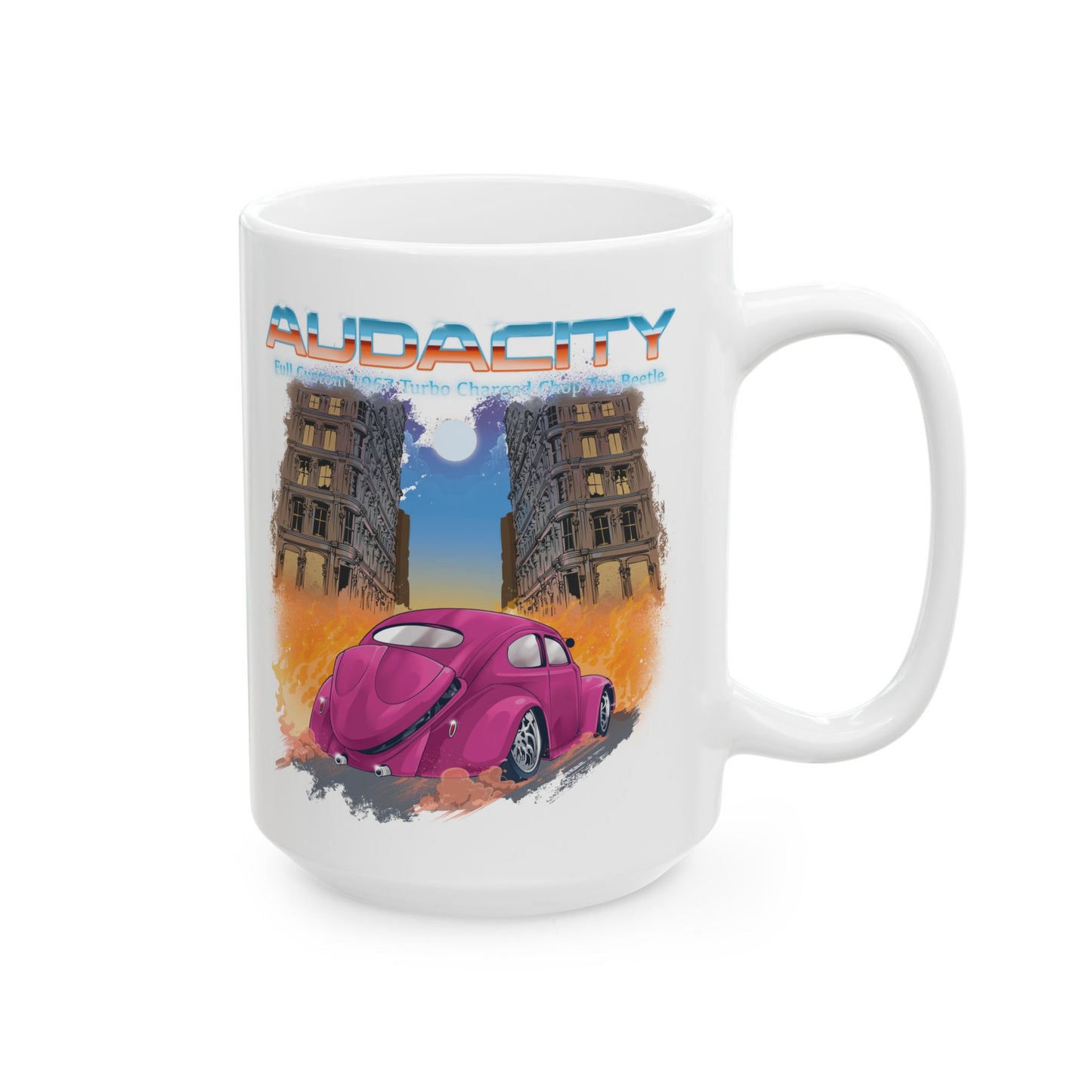 Audacity Ceramic Mug – Available in 11oz & 15oz