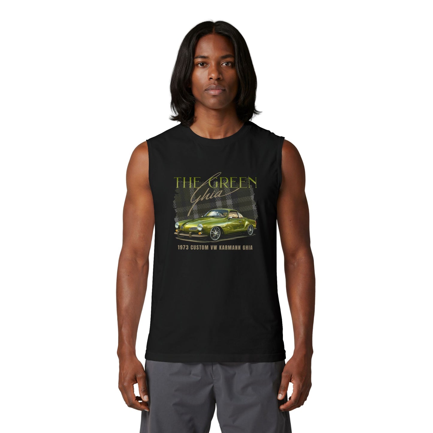 The Green Ghia Unisex Jersey Muscle Tank