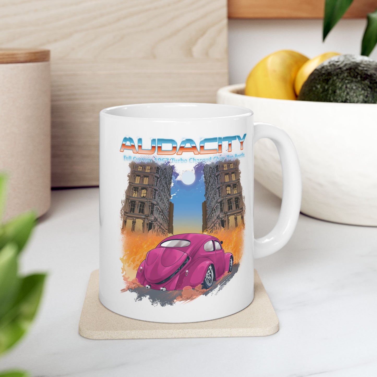 Audacity Ceramic Mug – Available in 11oz & 15oz