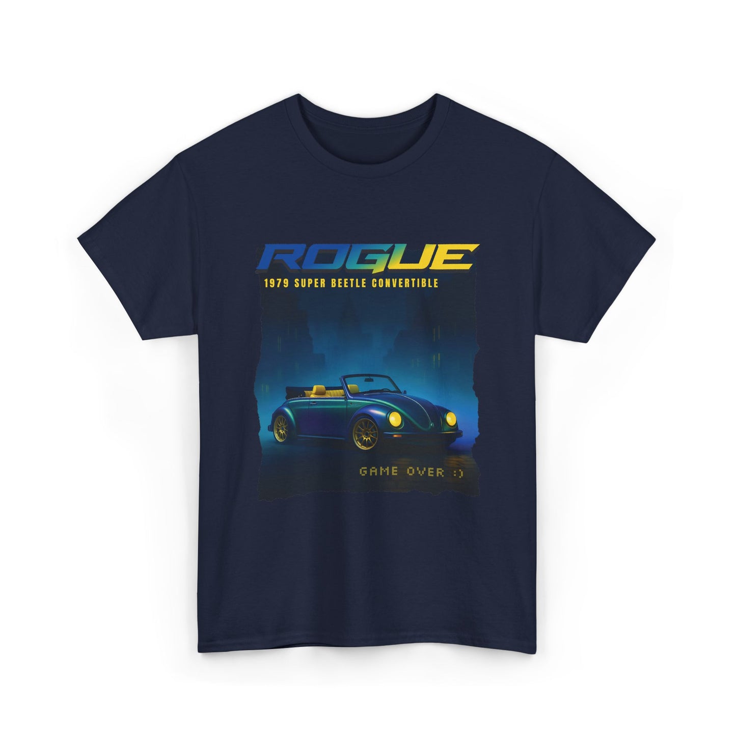 Rogue 1979 Super Beetle Convertible Unisex Heavy Cotton Tee