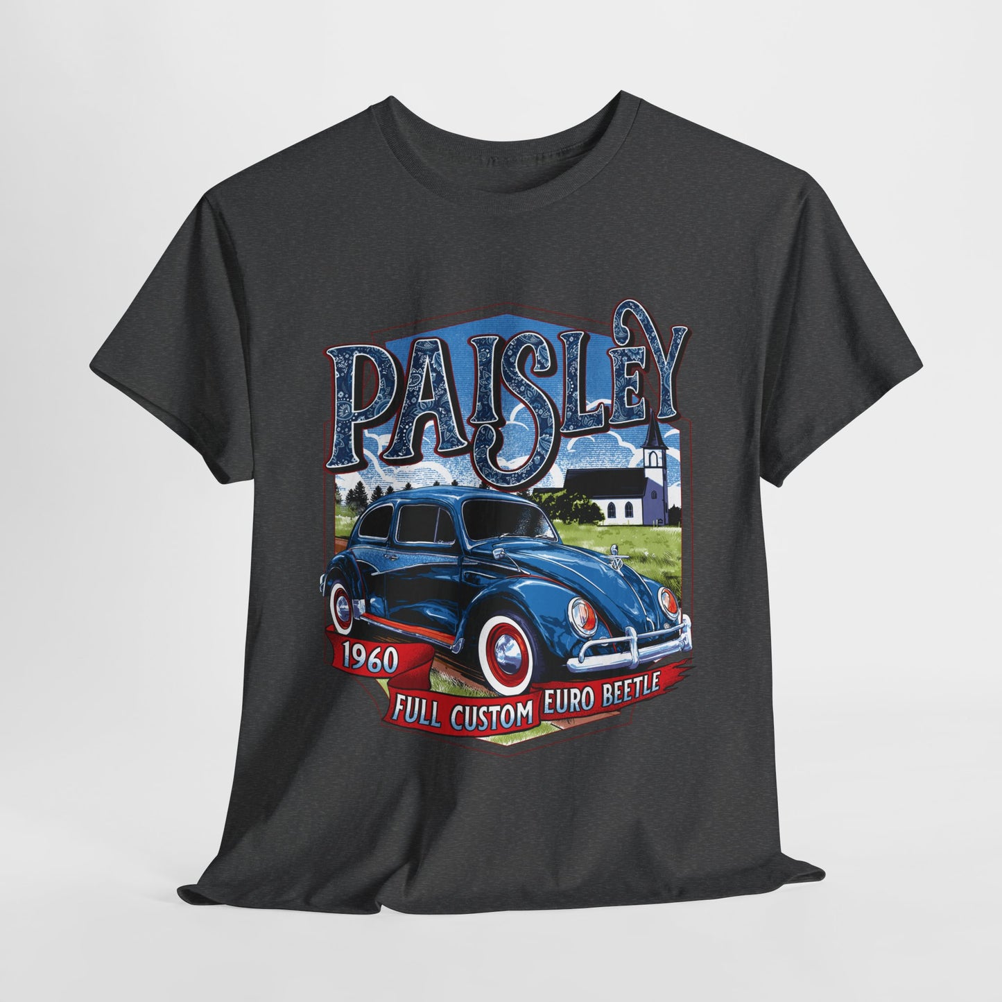 Paisley 1960 Euro Beetle T-Shirt