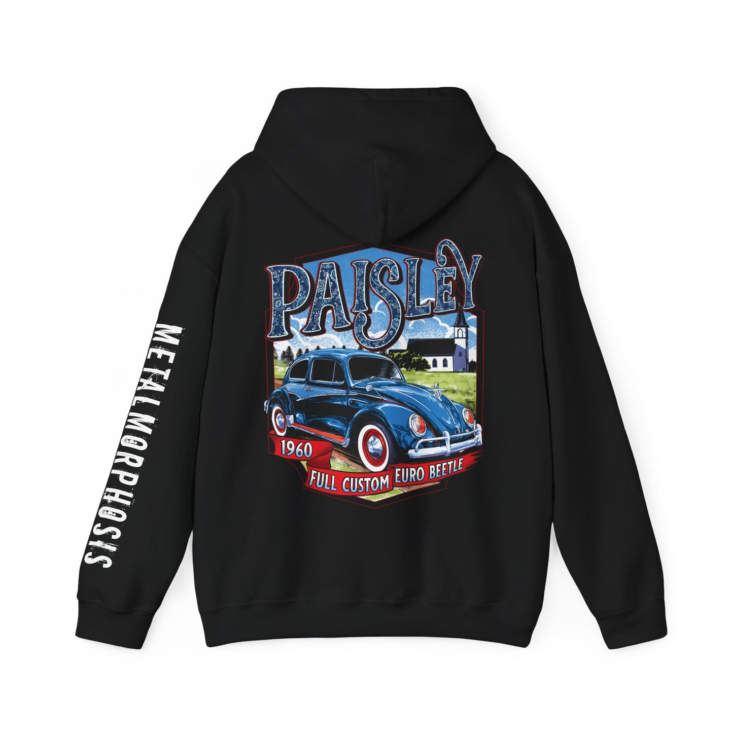 Paisley 1960 Euro Beetle Hoodie