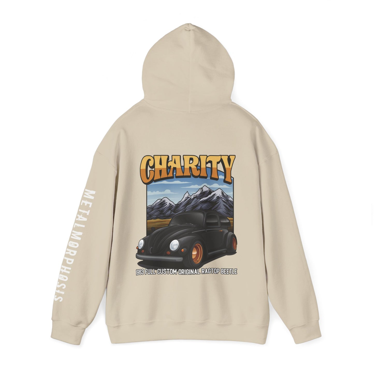 Charity 1963 Original Ragtop Beetle Hoodie