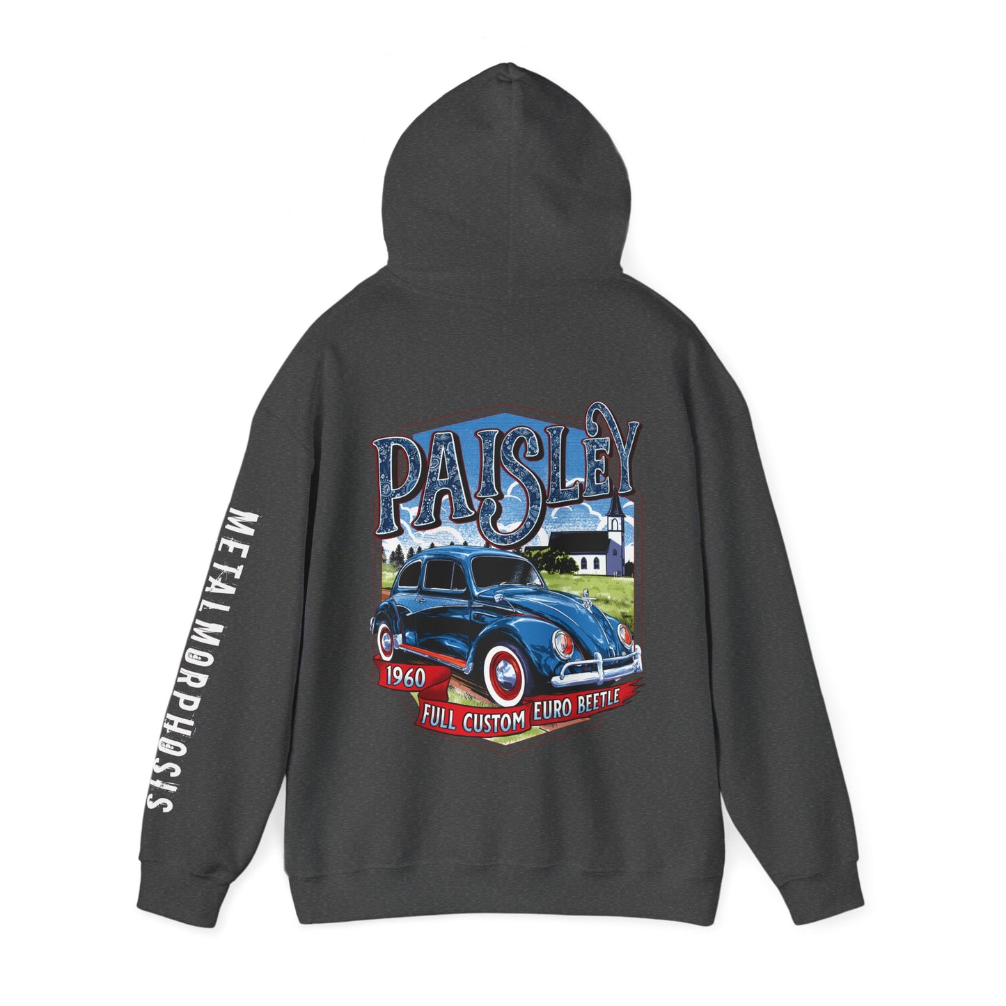 Paisley 1960 Euro Beetle Hoodie