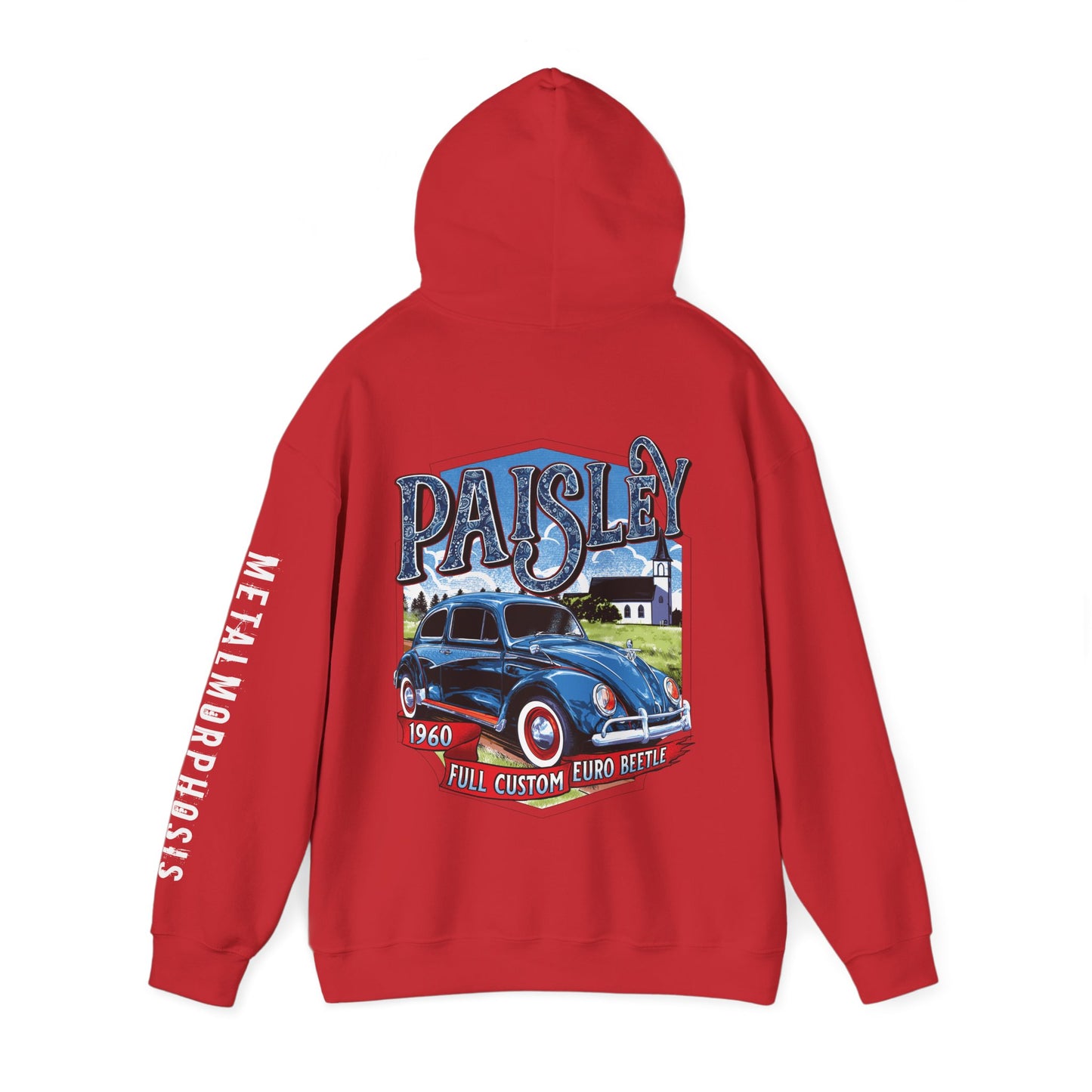 Paisley 1960 Euro Beetle Hoodie