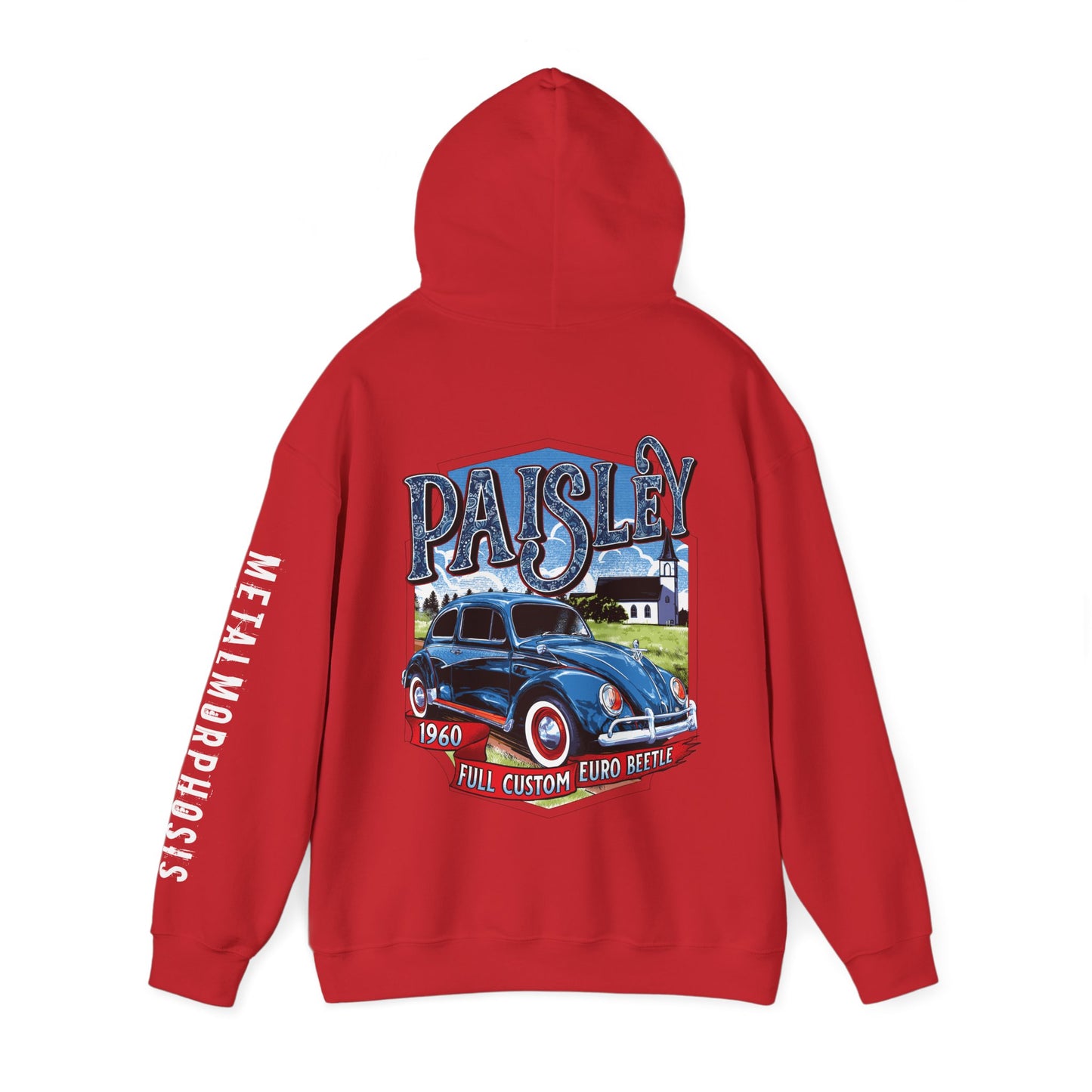 Paisley 1960 Euro Beetle Hoodie