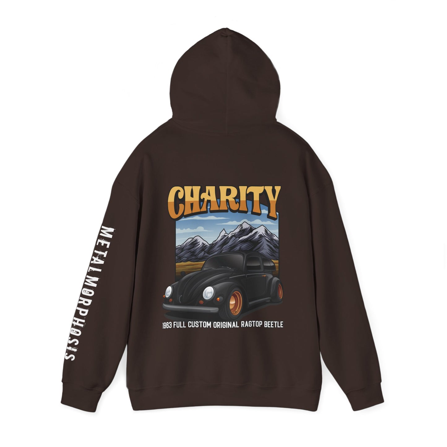 Charity 1963 Original Ragtop Beetle Hoodie