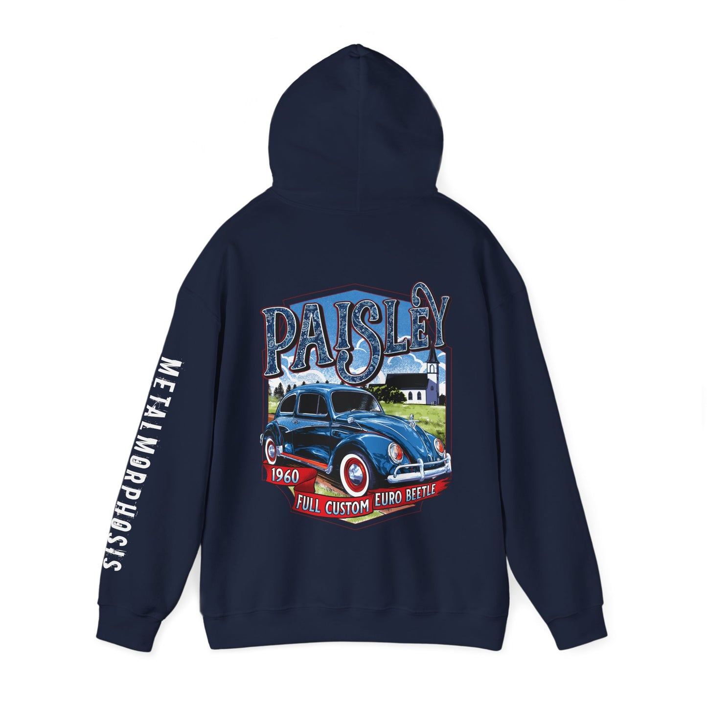 Paisley 1960 Euro Beetle Hoodie