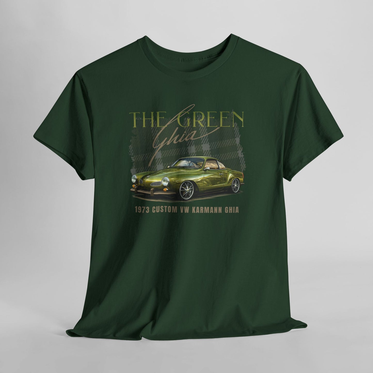 The Green Ghia - 1973 Custom Karmann Ghia T-Shirt