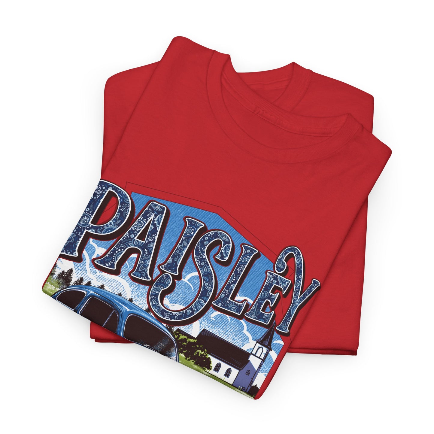 Paisley 1960 Euro Beetle T-Shirt