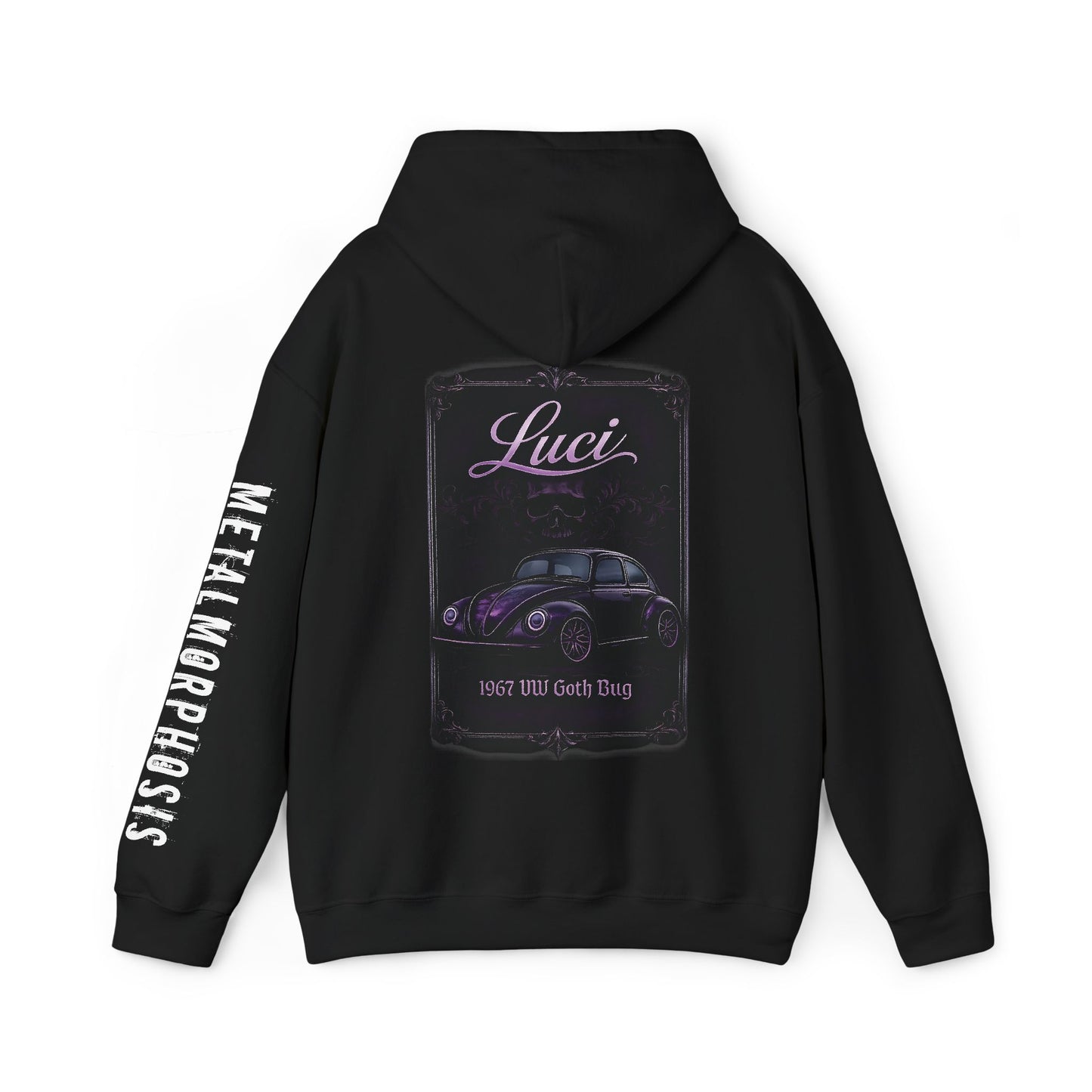 Luci 1967 VW Goth Bug Hoodie