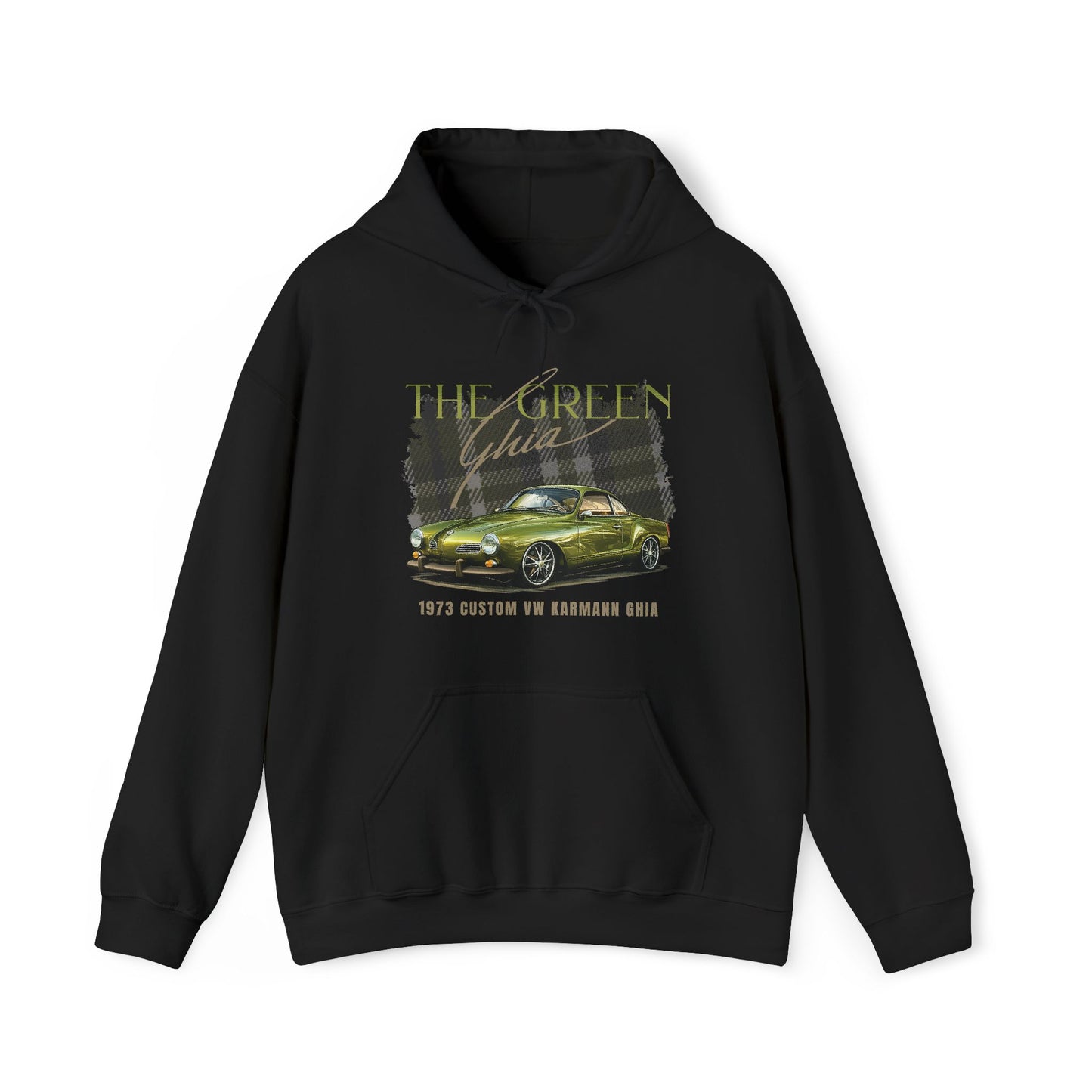 The Green Ghia 1973 Custom Karmann Ghia Hoodie