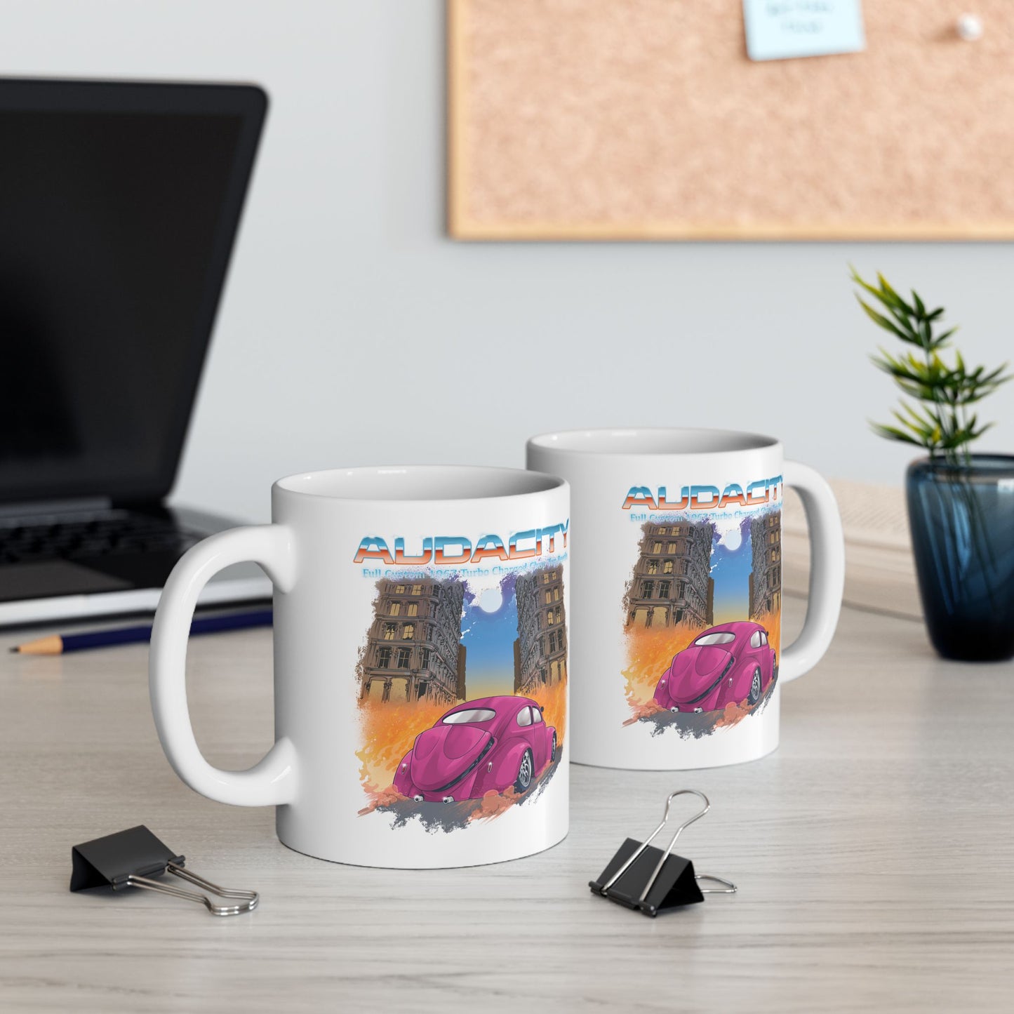 Audacity Ceramic Mug – Available in 11oz & 15oz