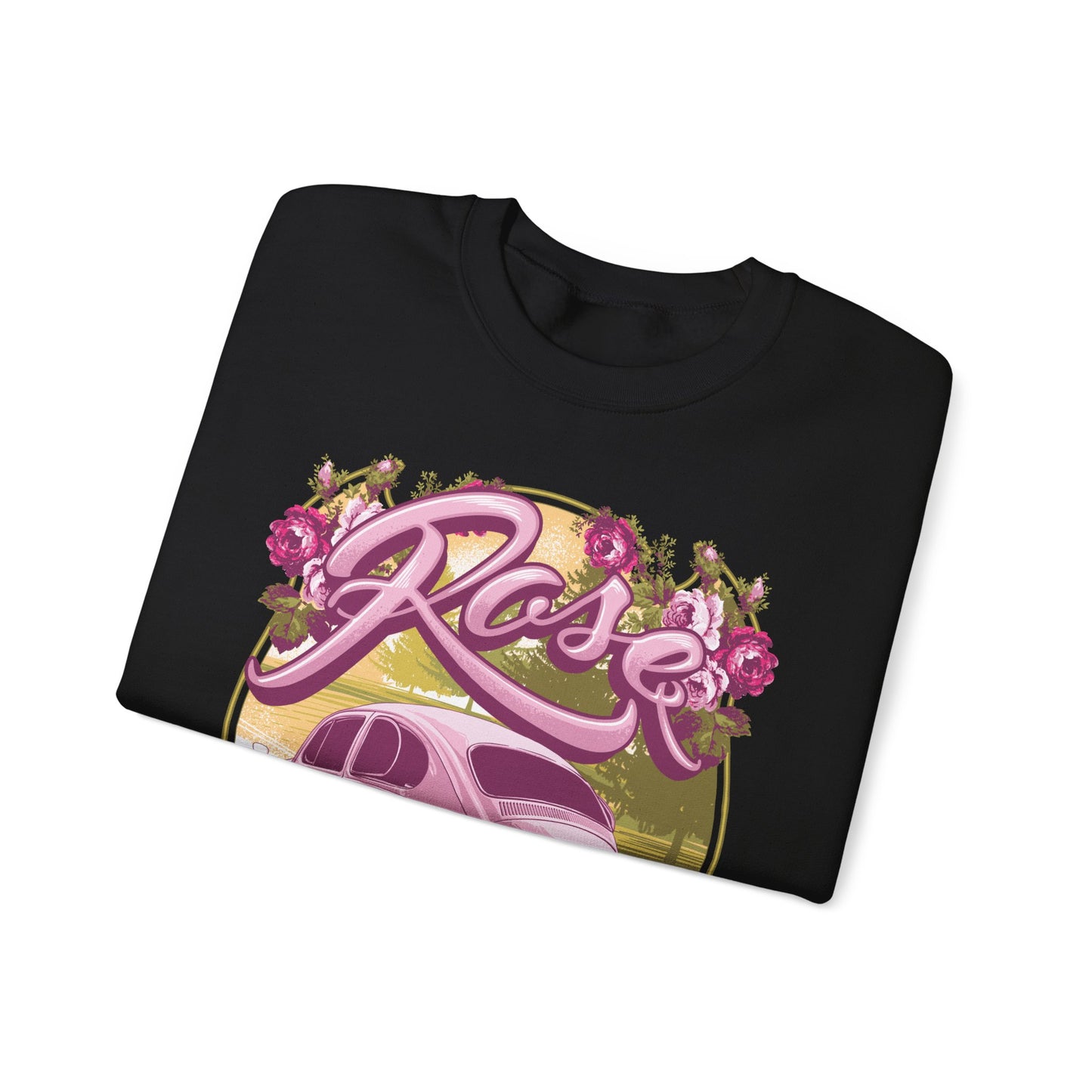 Rose 1967 Full Custom VW Beetle Sweatshirt