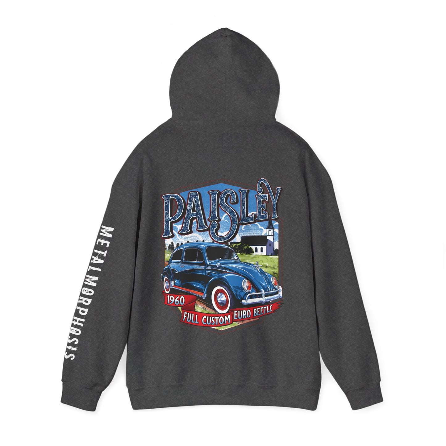 Paisley 1960 Euro Beetle Hoodie