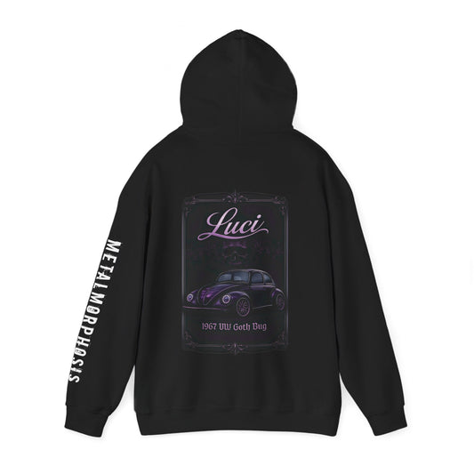 Luci 1967 VW Goth Bug Hoodie