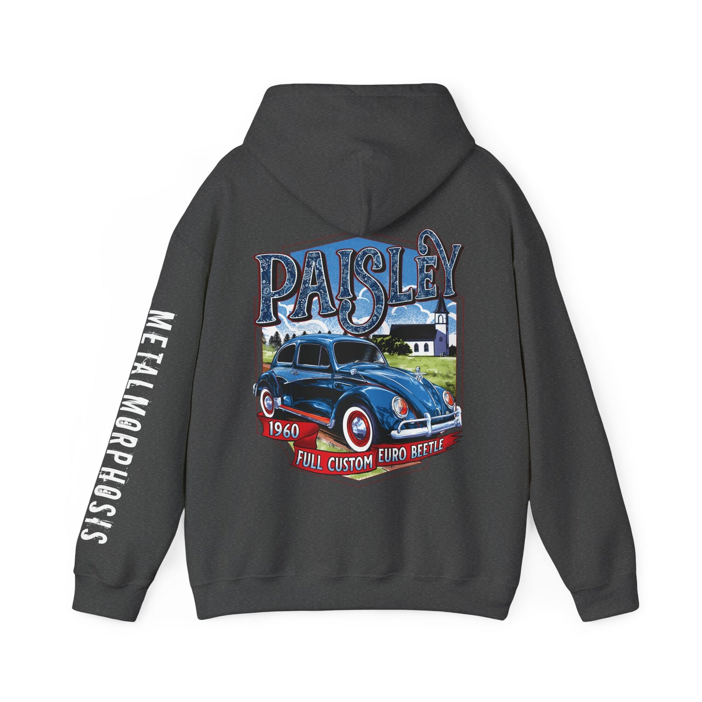 Paisley 1960 Euro Beetle Hoodie