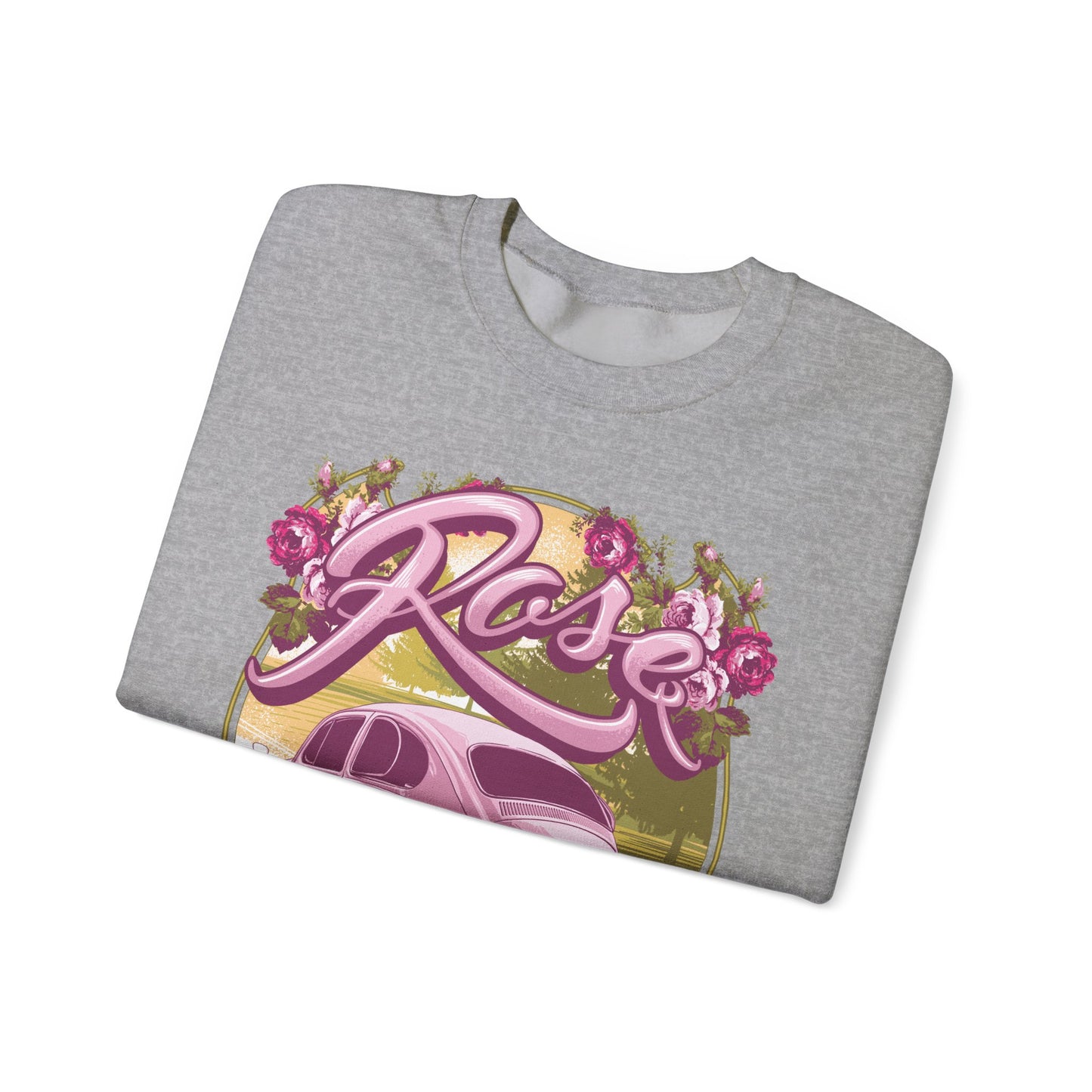Rose 1967 Full Custom VW Beetle Sweatshirt